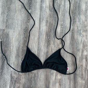 OP Black Triangle Bikini Top